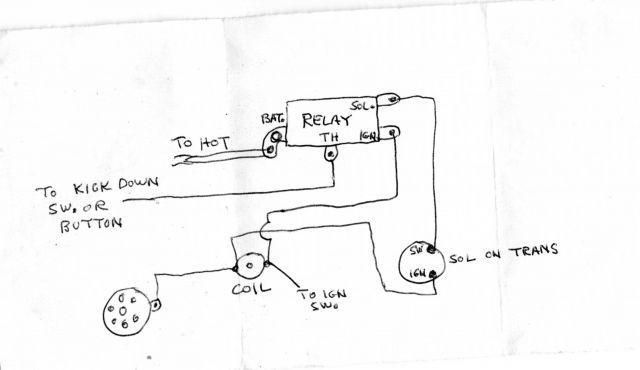 R7 Wiring diagram - 0123 Mopar (Warner, Borg Warner and others
