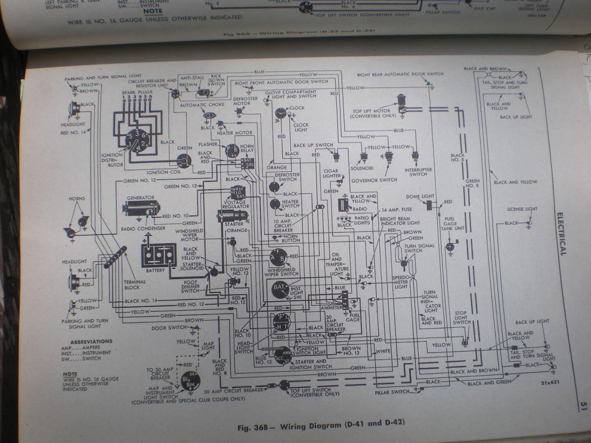 1947 Packard Wiring Diagram