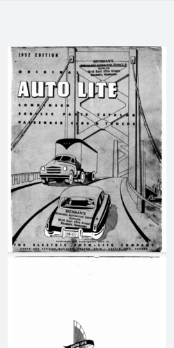 More information about "1952 autolite catalog"