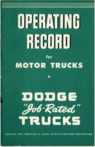 More information about "Operating Record For Motor Trucks Dodge Job Rated Trucks.pdf"