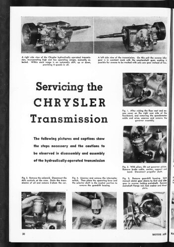 More information about "Servicing the Chrysler M-5 transmission from Motor Age - May 1947"