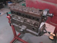 assembled engine