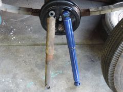 new shocks- rear