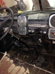 good old truck inside