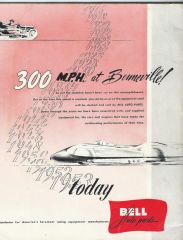 1953 Bell Speed Catalog  Back Cover