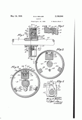 Patent  R E keller    2,158,544 april 13 1931   clutch   illustration 1