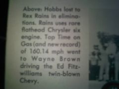 Rex rains 1961 dragsterwriteup