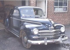 47 Plymouth Businessman's Coupe