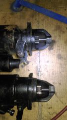 1940 foot starter for three speed compared to 1949 solenoid starter for fluid drives