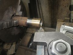 Fabricating The New Sector Shaft Bushings