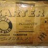 Carter fuel pump original box