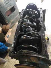 228 oil pan removed