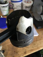 One dead piston