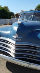 Stella, my 1947 Plymouth P15 - Hood Ornament