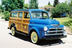 1950 Dodge B2B108 Campbell Bodied Woodie