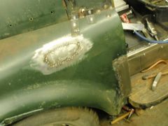 driver side fender repair