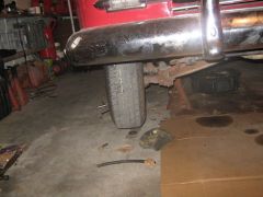 Front tires on 48 Plymouth