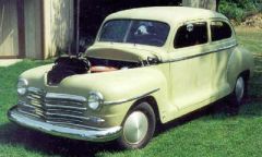 1948 Plymouth 2 Door Sedan Rod Project