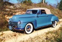 1948 Plymouth P15 Convertible