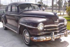 1948 Plymouth 4 Door Sedan