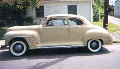 1948 Plymouth P15 Club Coupe