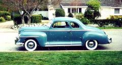 1949 First Series P15 Plymouth Business Coupe