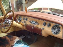 '55 Belvedere dash console