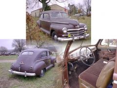 1947 Plymouth Deluxe 2 Door Sedan