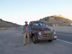 Dolly Dodge B2C, and Rob Pearce, Montgomery Pass, CA