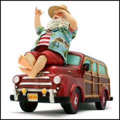 Dept 56 Dodge Pilothouse Christmas Woodie