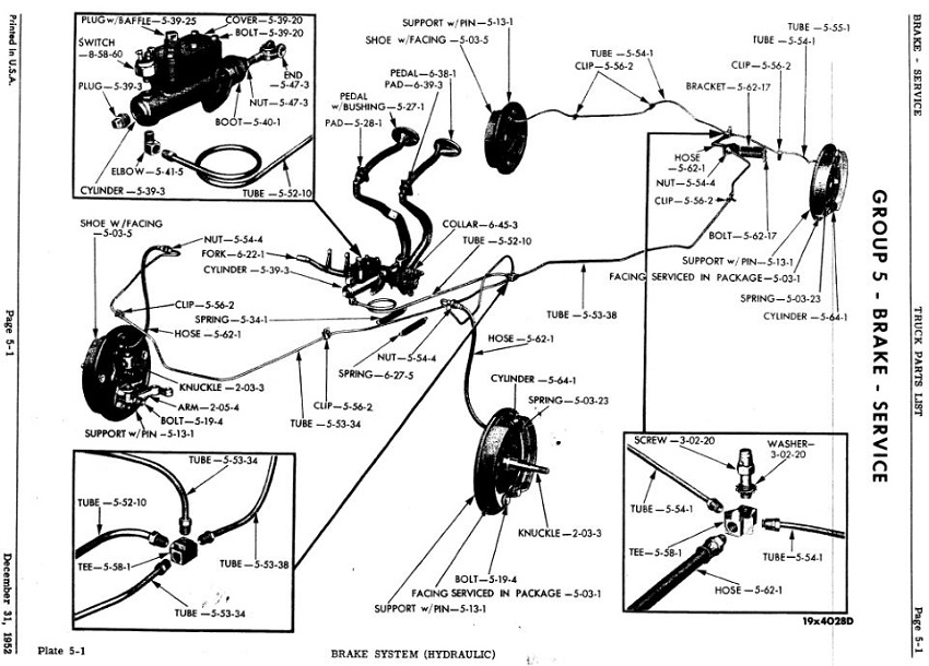 B1B Rear Axle Brake Line Routing - Mopar Flathead Truck Forum - P15-D24 ...