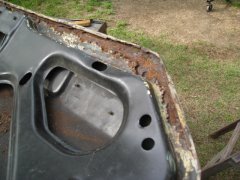 badly rusted deck lid