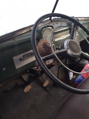 You don't see steering wheels like this anymore