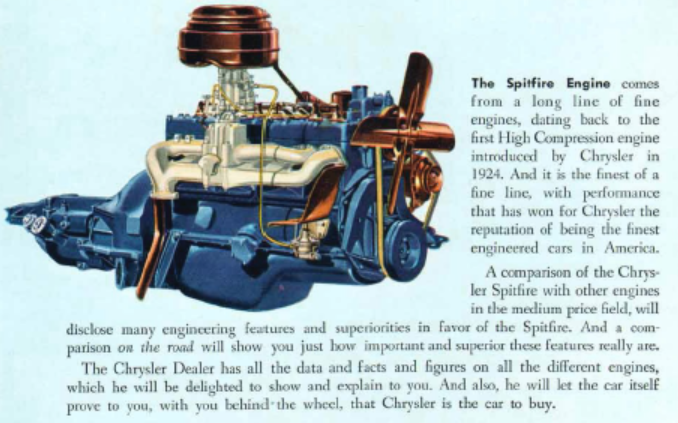 What is the correct engine color for the 41-48 Chrysler engines? I ...