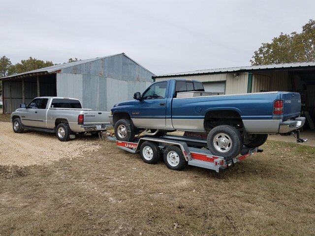 The QuadCab and The Blue Bomber and Laramie