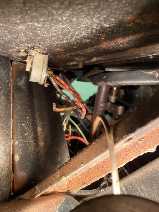 Dimmer switch wire loose.JPG